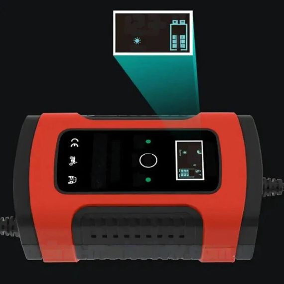 Автомобільний зарядний пристрій з цифровим дисплеєм, два USB-порти, XPRO, 3.4A (23457611001_606) | Зображення 3