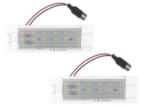 Opel Corsa D (06-11) LED підсвітка номерного знака пара (2 шт), Опель Корса Д
