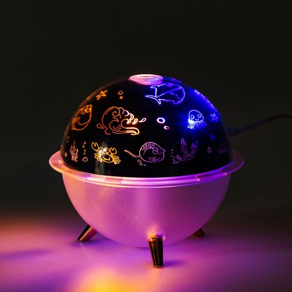 Зволожувач повітря-нічник із проекцією 260 мл, море HPBH17162 | Зображення 1