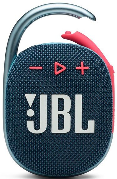 Портативна акустика JBL Clip 4 Blue Coral (JBLCLIP4BLUP) (JBLCLIP4BLUP) | Зображення 4