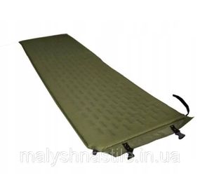 ТЕРМОКАРЕМАТ САМОНАДУВНИЙ ВАФЕЛЬКА MIL-TEC OLIV 183X53X2,5 СМ КАРЕМАТ 14420101
