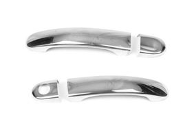 Накладки на ручки OmsaLine (2 шт., нерж) для Volkswagen EOS 2006-2011рр.