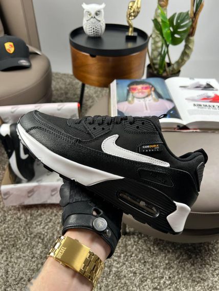 Мужские кроссовки Air Max 90 Black White Динаміка твого стилю весна / літо / осінь A4132 45 28,5 | Зображення 2