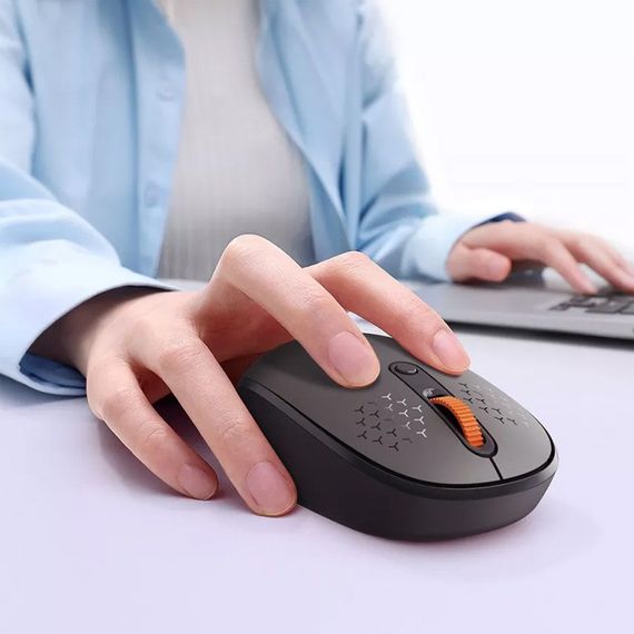 Мышь беспроводная Baseus F01A (B01055504411-0) Gray | Зображення 6