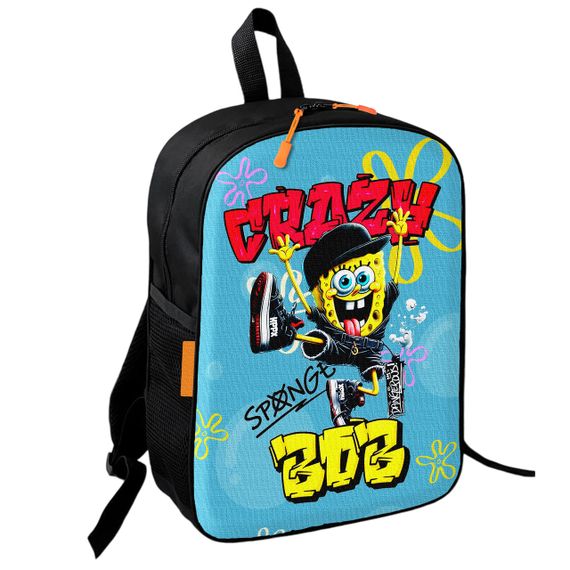 Рюкзак шкільний дитячий Губка Боб 36х27 см підлітковий для хлопчика, дівчинки (4032
