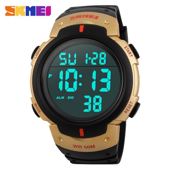 Skmei 1068GD Gold-Black | Зображення 3