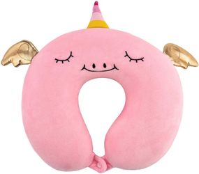 Подушка для шеи Ardesto Travel Unicorn ART3032NEP 30х30 см розовая