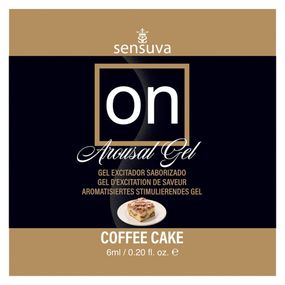 Пробник збудливого гелю Sensuva - ON for Her Arousal Gel Coffee Cake (4 мл)