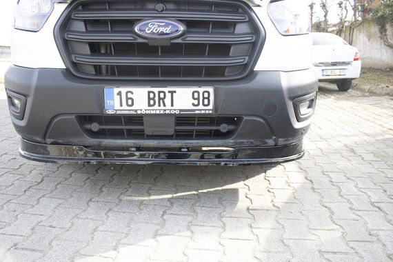 Передня лип накладка (2019-2024, ABS) для Ford Transit рр | Зображення 4