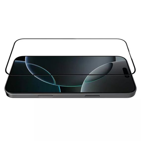 Захисне скло Nillkin (CP+ max 3D) (full glue) для Apple iPhone 16 Pro Max (6.9") | Зображення 2