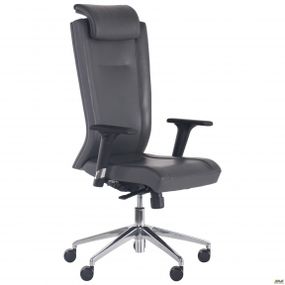 Кресло офисное AMF Bill HB Dark Gray