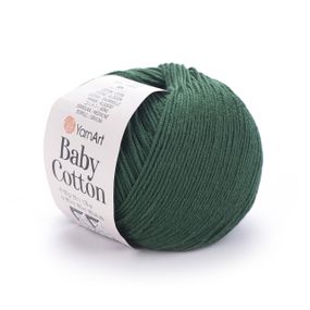 Пряжа YarnArt Baby Cotton No 444 (Ярнарт Бебі Коттон) 50 г / 165 м напівбавовна для дитячих речей та іграшок амігурумі