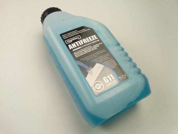 Антифриз HighWay LONG LIFE G11 (синій) 1 л.