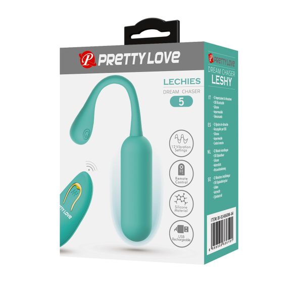 Віброяйце з дистанційним управлінням Pretty Love - Lechies Dream chaser 5 Green, BI-014867W-A4 Sex Aura | Зображення 9