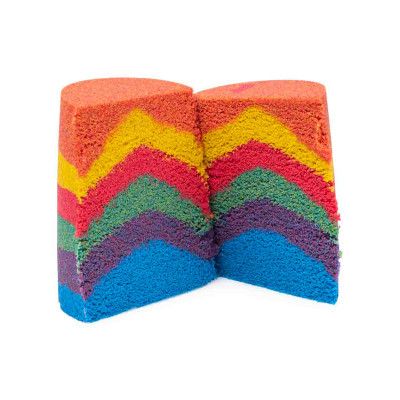 Набор для творчества Kinetic Sand Радужный микс 3 цвета 383 г (71474) | Зображення 5