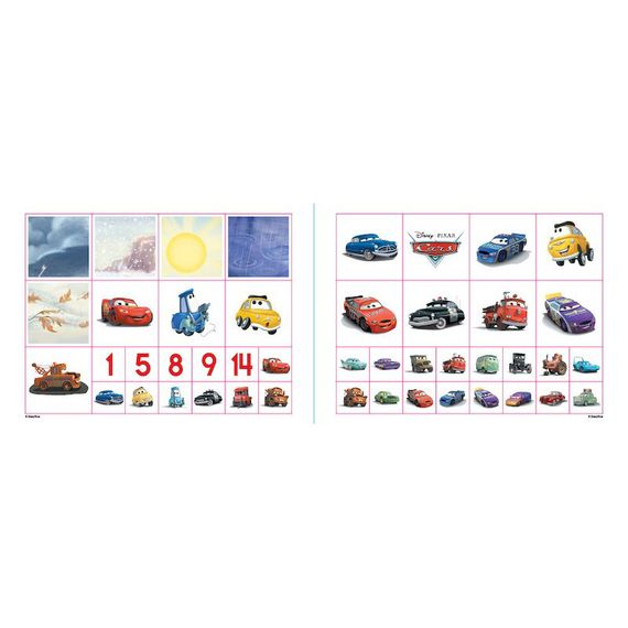 Розвиваючий зошит "Зростаю разом з Disney Тачки" 1268002 вік 5-6 років | Зображення 4