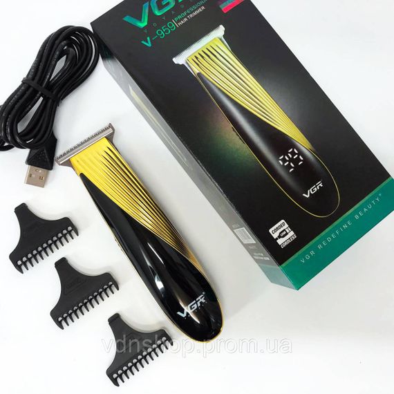 Перезаряджається набір для стрижки волосся VGR V-959, Машинка для стрижки посіченого волосся RS-25 | Зображення 5