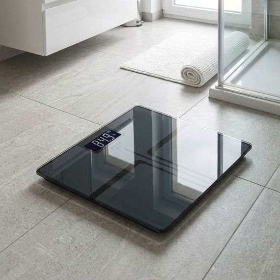 Весы напольные электронные стеклянные аккумуляторные Adler AD 8194 stripes до 180 кг с высокой точностью | Зображення 2