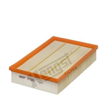 Фильтр воздушный Nissan Navara/Pathfinder 2.5/3.0 dCi 05-, Hengst, E760L,