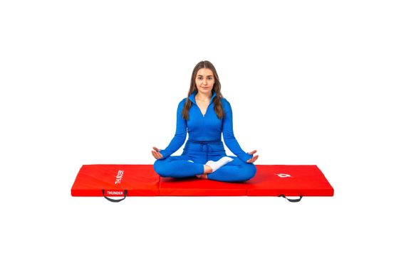 Матрац гімнастичний THUNDER MG-02, 180 х 60 х 5 см, червоний (MG-02-RED) | Зображення 4