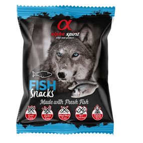 Ласощі для собак Alpha Spirit Fish Snacks for Dogs з рибою 50 гр