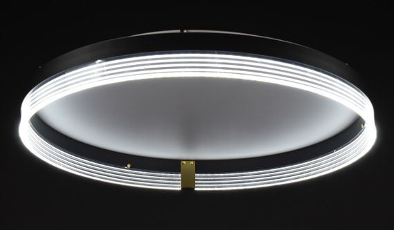 Люстра світлодіодна стельова LED світильник для квартири на стелю лед 27892 Білий 8х49х49 см. | Зображення 5