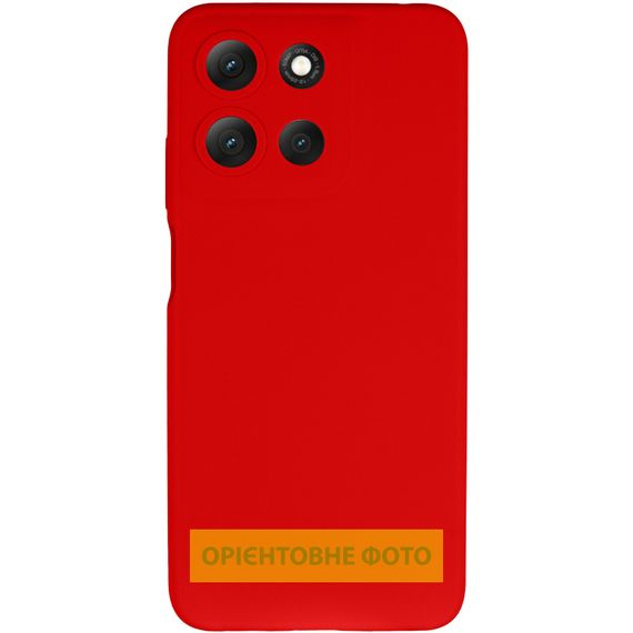 Чохол Silicone Cover Lakshmi Full Camera (AAA) для Motorola Moto G15 4G Червоний / Red | Зображення 1