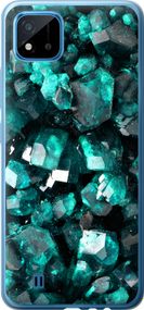 Чехол на Realme C20A Кристаллы 2 "3674u-2416-17620"