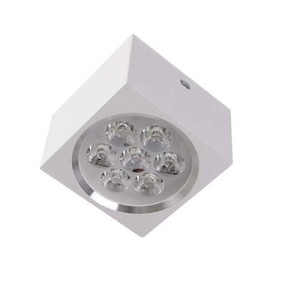 Светильник потолочный накладной в ванную LED-320/7x1W WW WH | Зображення 1