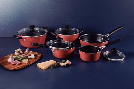 Набір посуду Tramontina Glenz (9 предметів)