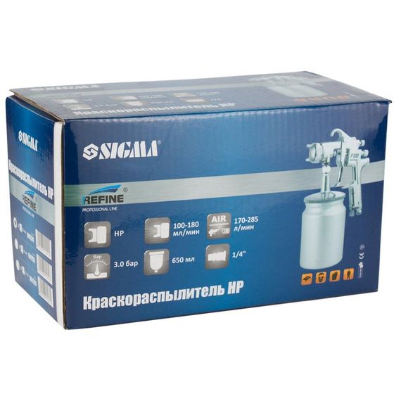 Фарборозпилювач Refine HP 1.3 мм 650 мл (6811241) | Зображення 6
