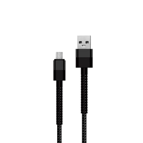 Кабель USB MicroUSB WALKER C700 чорний