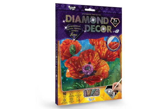 Набір для творчості DD-01-01,02..07,09,10,11 "DIAMOND DECOR" DANKO | Зображення 1
