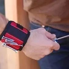 Будівельний браслет для кріплення дрібних інструментів, Магнітний браслет на руку   знижка