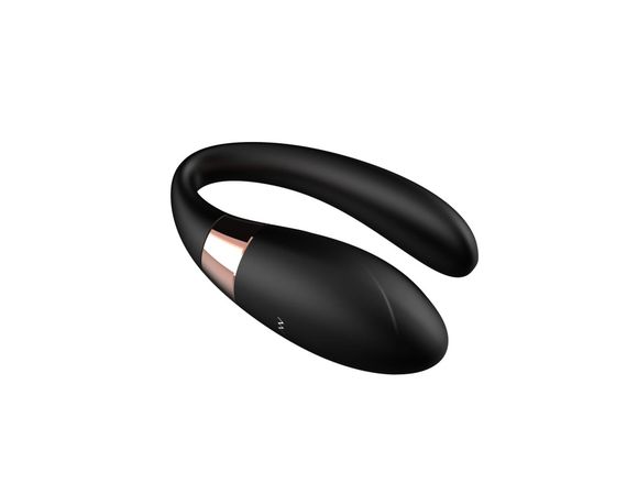 Вібратор для пар - V-Vibe Black, USB, 7 Function, Remote Control | Зображення 5