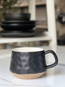 Кружка Olens Duo 102-1218 410 мл чорна