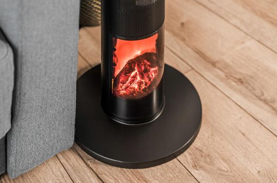 Тепловентилятор колонний обігрівач радіатор Teesa камін (47738-6755_1883) | Зображення 8