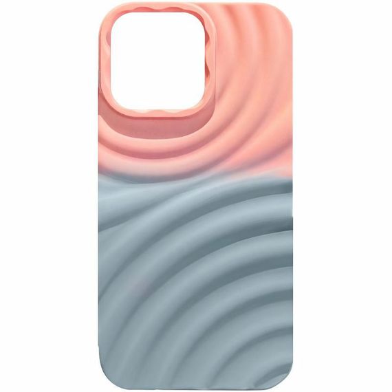 Чехол TPU ColorWave для Apple iPhone 15 Pro Max (6.7") Peach / Sky