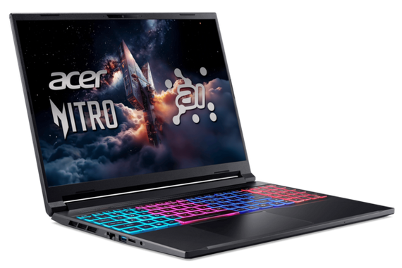 Ноутбук Acer Nitro V 16S ANV16S-61-R9C4 (NH.QXNEU.003) Obsidian Black | Зображення 1