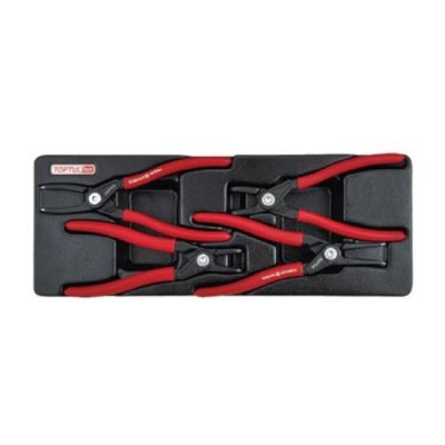 Автомобильный съемник Toptul стопорных колец в 4шт., ложементе (GBAT0403)