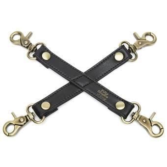 Крестообразный фиксатор Fifty Shades of Grey Bound to You Faux Leather Hogtie Sex Aura