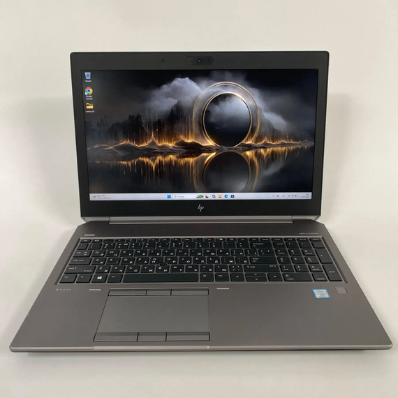 Мобильная рабочая станция Б-класс HP zBook 15 G6 / 15.6" (1920x1080) IPS / Intel Core i7-9850H (6 (12) ядер по 2.6 - 4.6 GHz) / 16 GB DDR4 / 256 GB SSD / nVidia Quadro T1000, 4 GB GDDR5, 128-bit / Fingerprint / WebCam / HDMI б/у + Подарок Мышь / USB | Зображення 1