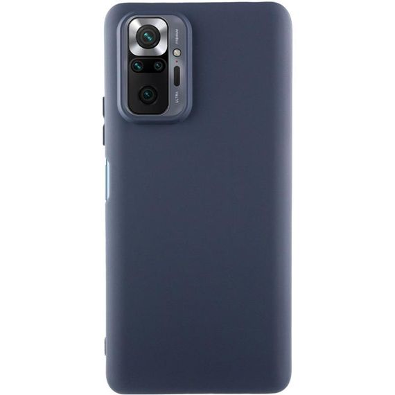 Чохол Silicone Cover Ummi Lakshmi (AA) для Xiaomi Redmi Note 10 Pro / 10 Pro Max Синій / Midnight Blue