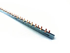 Шина з'єднувальна PIN101 1Р 80/100А 15мм2 54мод 1м (штир) Ny95502955