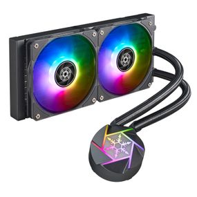 Система рідинного охолодження SilverStone Vida VD240-SLIM, LGA1700, 2066, 2011, 1200, 115x, AM5, AM4 TDP200W (SST-VD240-SLIM)