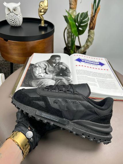 Чоловічі кросівки Lacoste Elite Active PRM All Black (топ якість) A4394 43 27,5 | Зображення 2