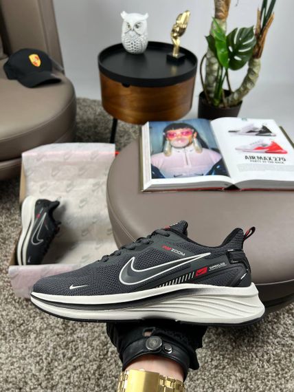 Кроссовки Zoom Pegasus S Dark Grey White текстиль  весна / лето / осень A3617 42 26,5 | Зображення 3