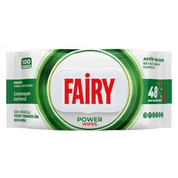 Серветки для прибирання 100шт багатофункціональні Fairy power