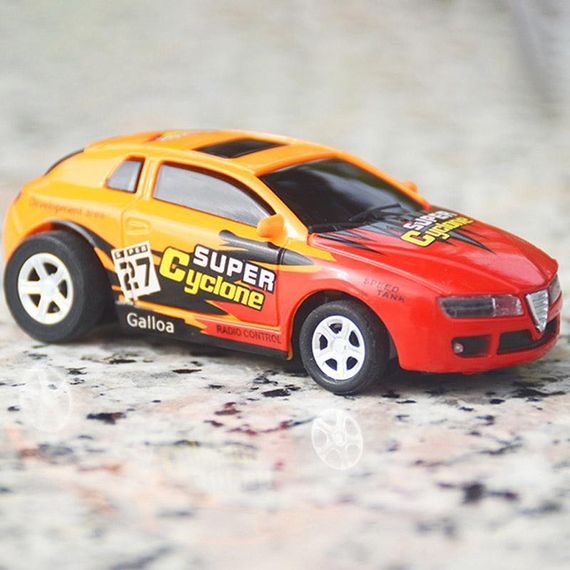 Дріфт-машинка на радіокеруванні Mini RC 666 2.4G Orange / Red | Зображення 3