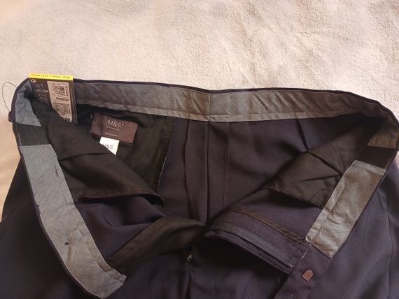 Чоловічі костюмні прямі брюки | Зображення 1